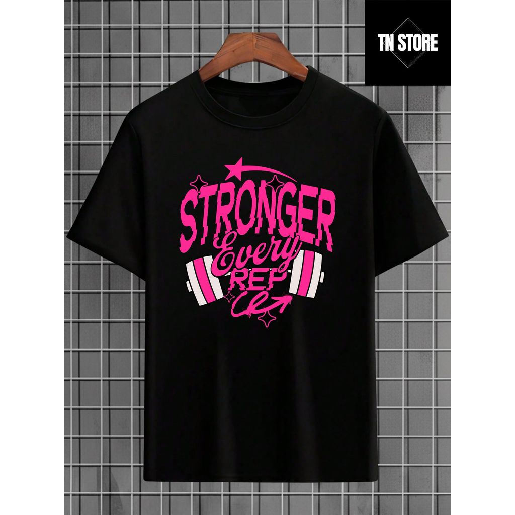 Camiseta Academia Fitness Gym Treino Esporte Camisa Blusa Unissex Masculino Feminino 100% Algodão Preto Branco Plus Size