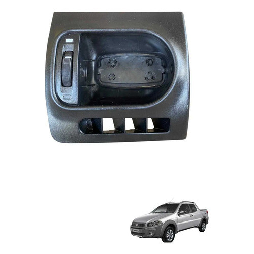 Moldura Esquerda Difusor Fiat Strada Working 2012 2013 2014 2015 2016 2017 2018 2019 1781838