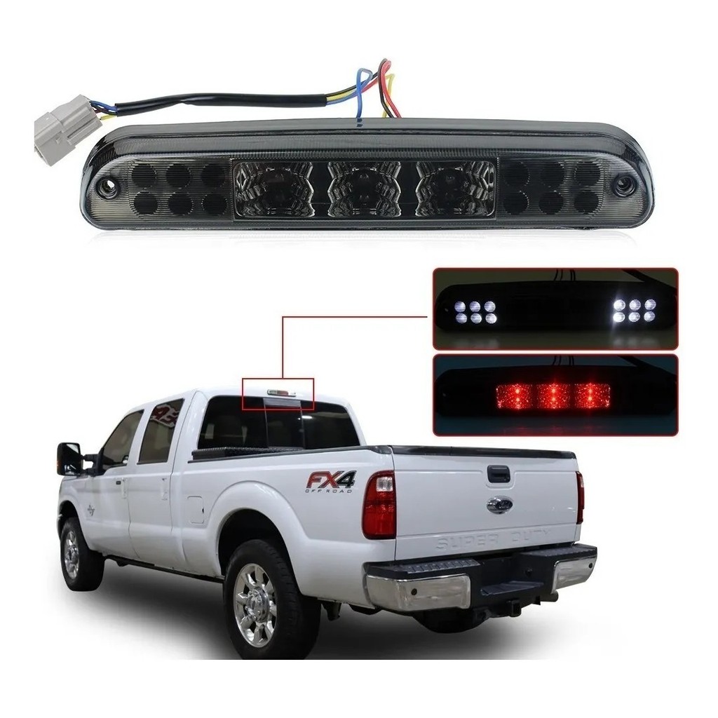 Brake Break Light Led F250 Ranger Americano / Fumê