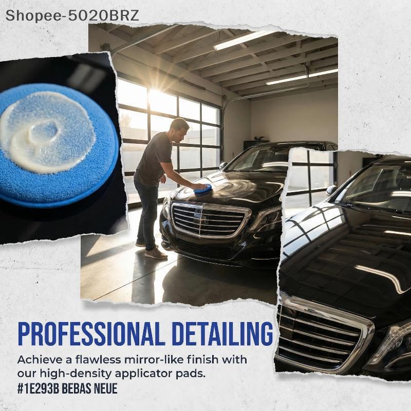 [THEBR] 5/10/20 Unidades Almofadas Aplicadoras De Detalhamento De Carro Esponjas De Polimento De Cera Para Cuidados Com 