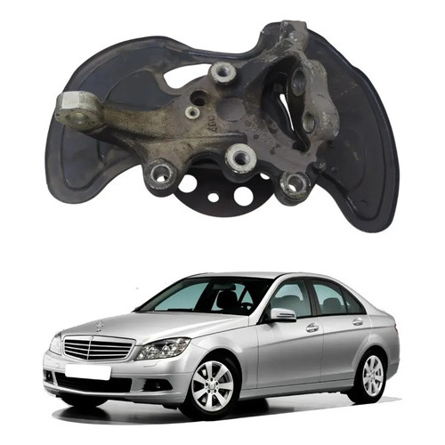 Montante Cubo Roda Mercedes C200 2010 Dianteiro Esquerdo
