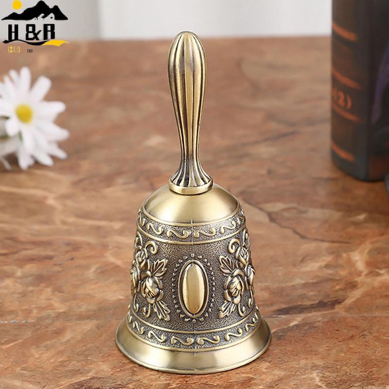 Imagem [H & B] Sino Manual De Meditação De Mão Estilo Retrô Luy Jantar Oração Portátil Serviço Budista Tibetano Artesanal Decor