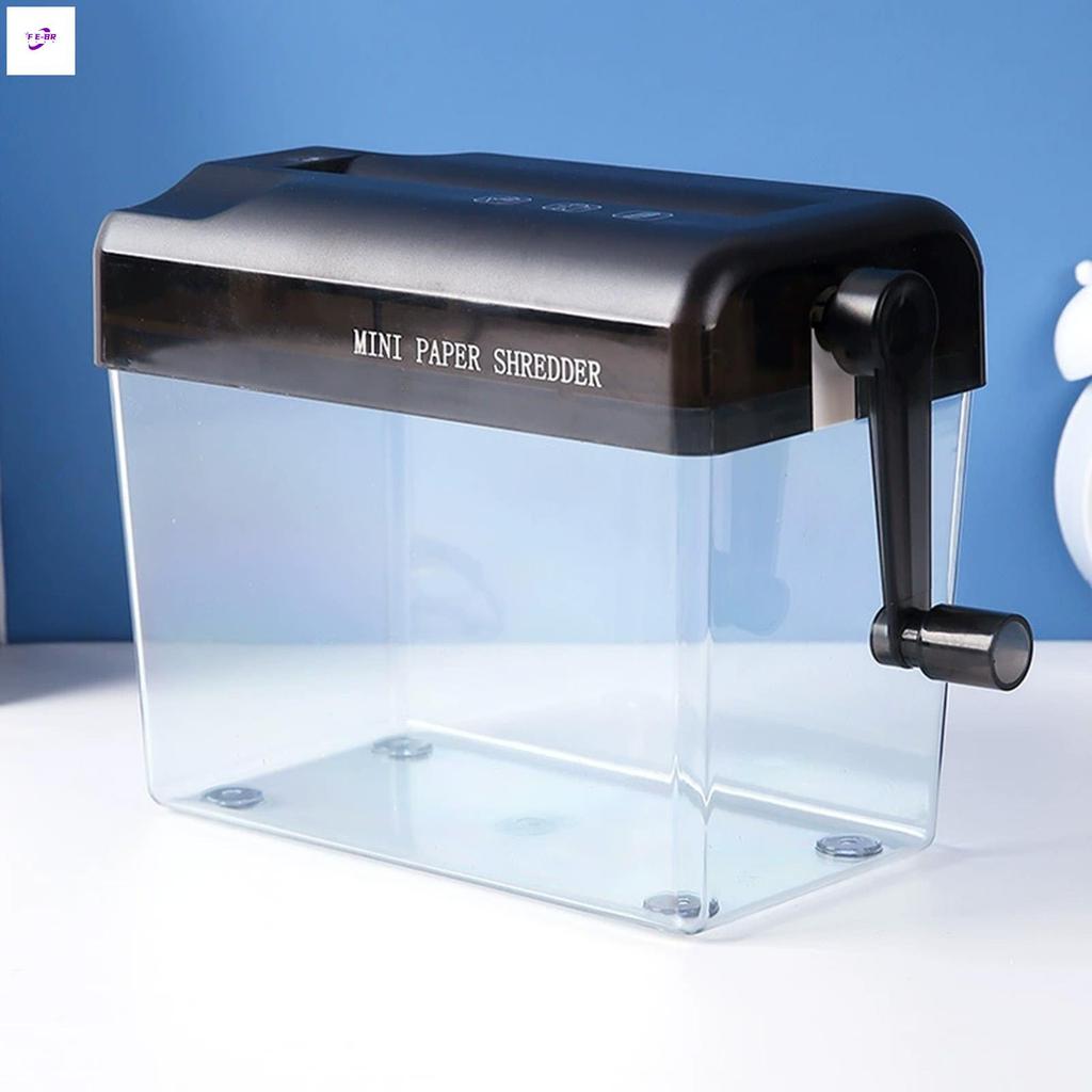Mini Triturador De Mão Portátil , Resistente , Durável , Papel Para Material De Mesa De Escritório Doméstico