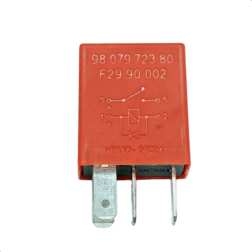 Relé Auxiliar 12v 25a 4 Terminais Peugeot 2008 2013 Até 2020