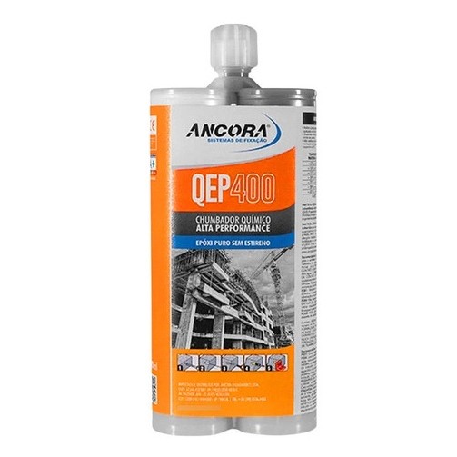 Chumbador Químico Epoxi Pro Qep 400 Âncora Vergalhão Haste