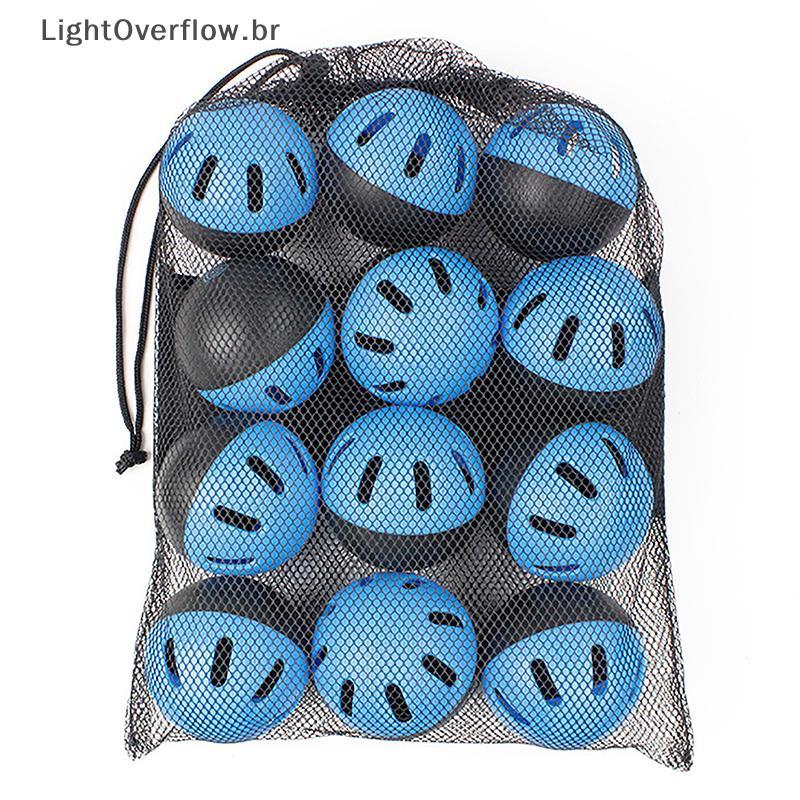 LOF Bolas De Prática De Beisebol Treinamento De Softball Plástico 16 Furos Fluxo De Ar Oco Para Ambientes Internos E Ext