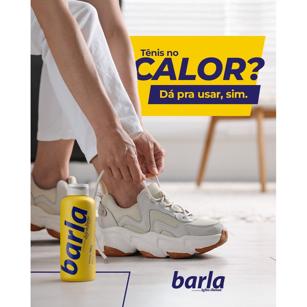 TALCO ANTISSEPTICO PERFUMADO- BARLA- 140g/ 80g - ENVIO IMEDIATO