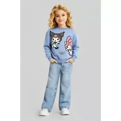 Casaco infantil menina estampa My Melody Brandili
