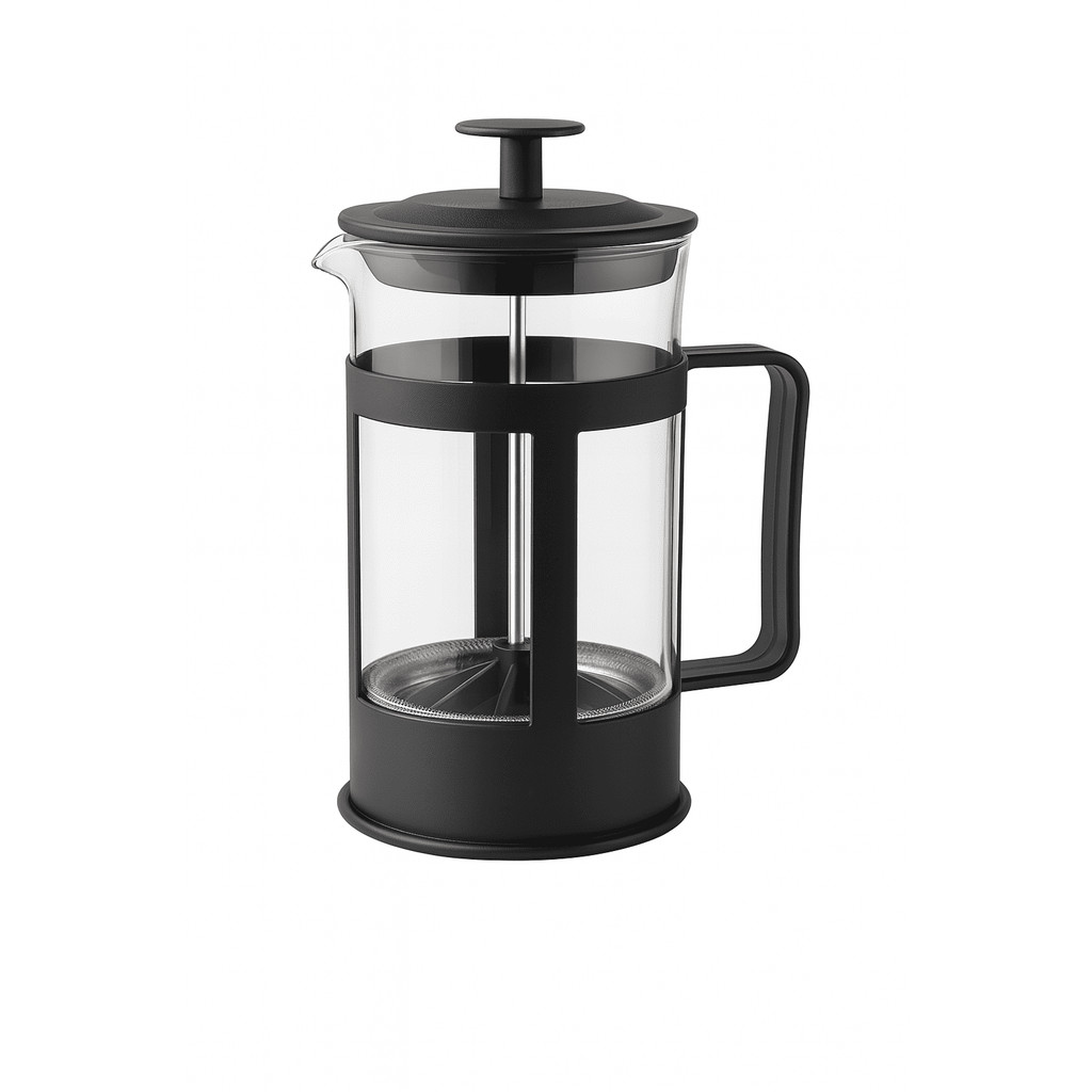 Cafeteira de Prensa Francesa de Vidro 600ml