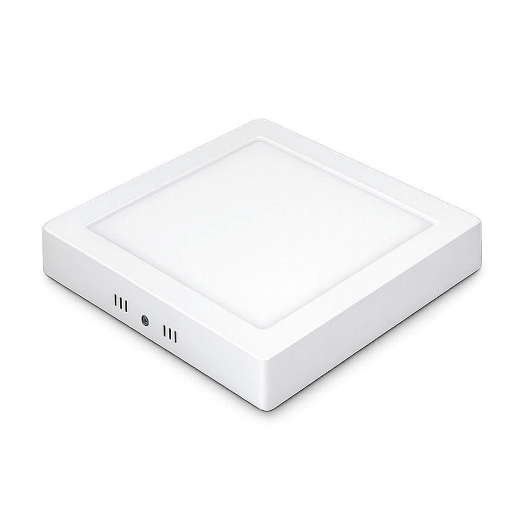 kit 6 Painel Led 24w Sobrepor Quadrado ou Redondo Plafon 3000K/ 4000K/ 6500K · foto 2