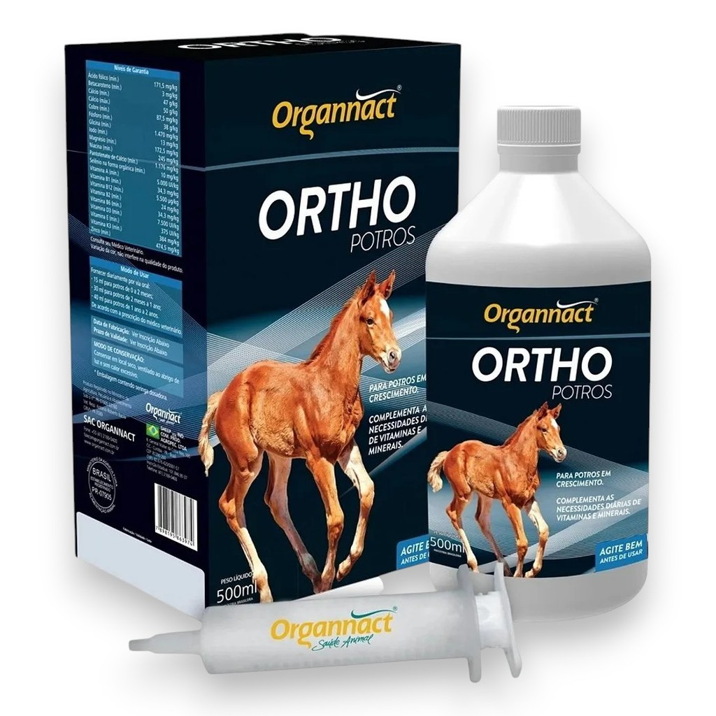 Ortho Potros 500ml Organnact Suplemento Equino