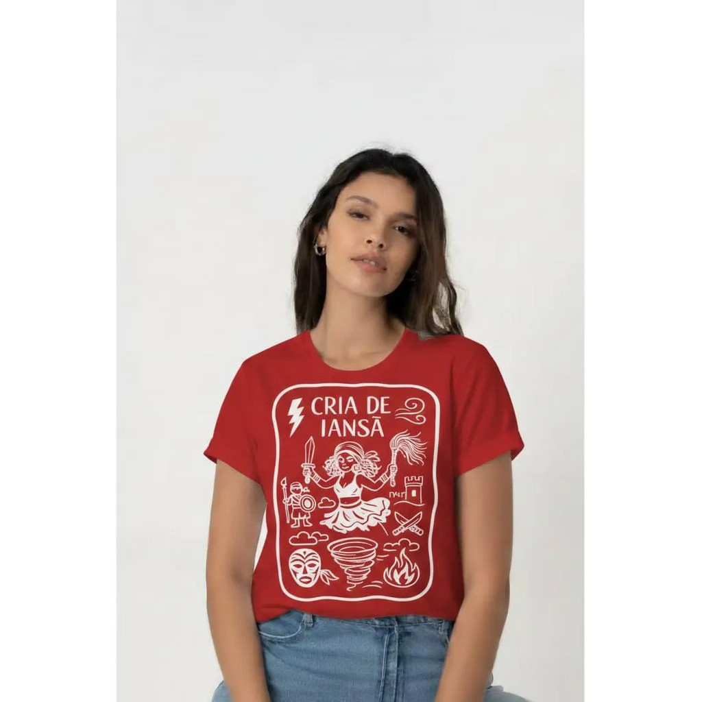 Camisa 100%algodao  Cria De Iansa Camiseta Ana Paula Bbb Iansa