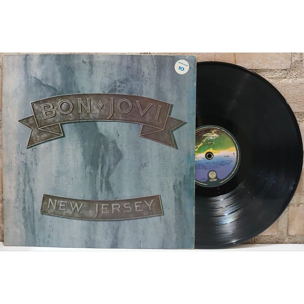 LP Usado Bon Jovi - New Jersey (Nacional 1988)