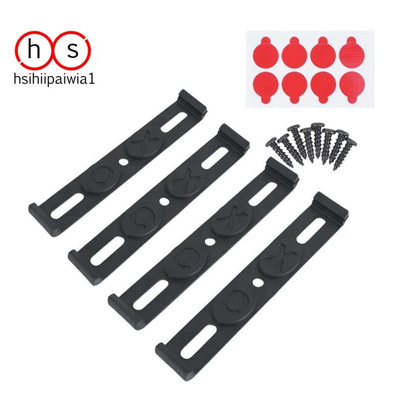 Montagem De Placa De Licença Sem Moldura , 4 Peças , À Prova De Intempéries , Carro , Para Etiquetas De Dianteiras E Tra