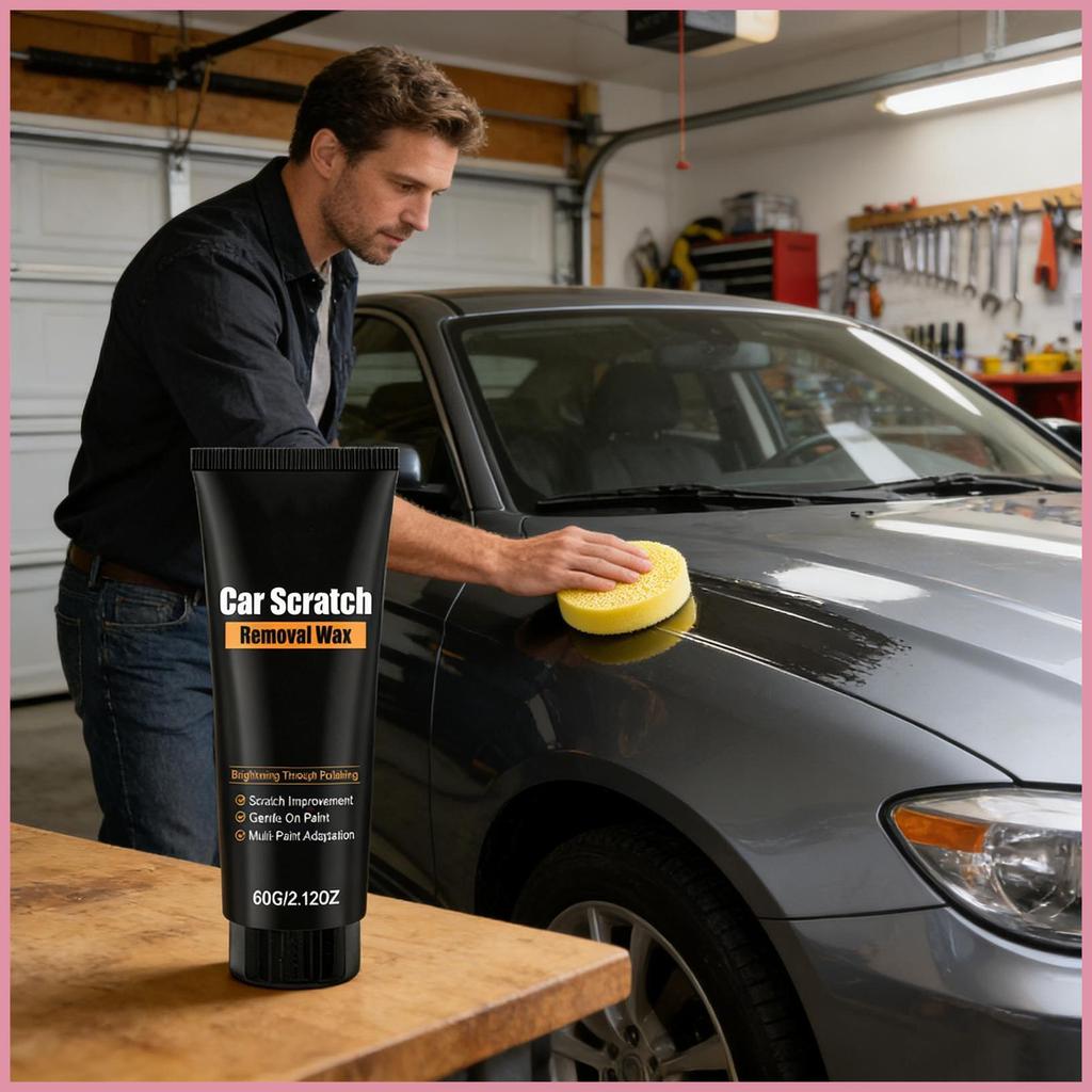 Reparação De Arranhões De Carro 60g Borracha Rápida E Fácil Com Esponja Removedor Pintura Para Polimento De Veículos wan