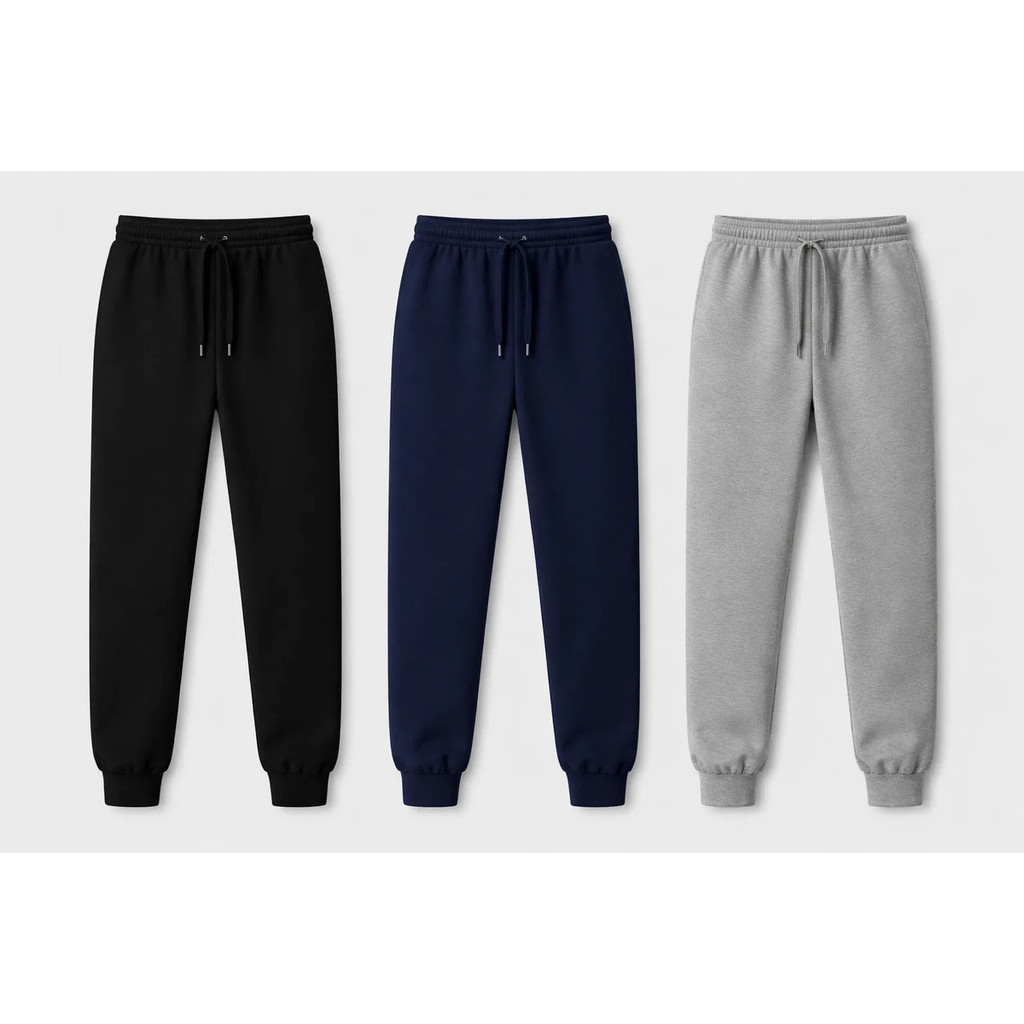 Kit 3 Calça De Moletom Peluciado Infantil Unissex menino menina