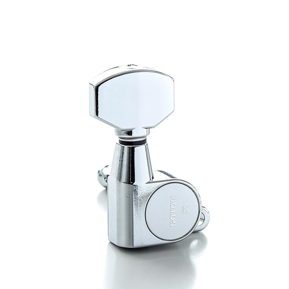 Tarraxa Blindada (L3+R3) Cromada (6 Peças) Gotoh SG360-07 C