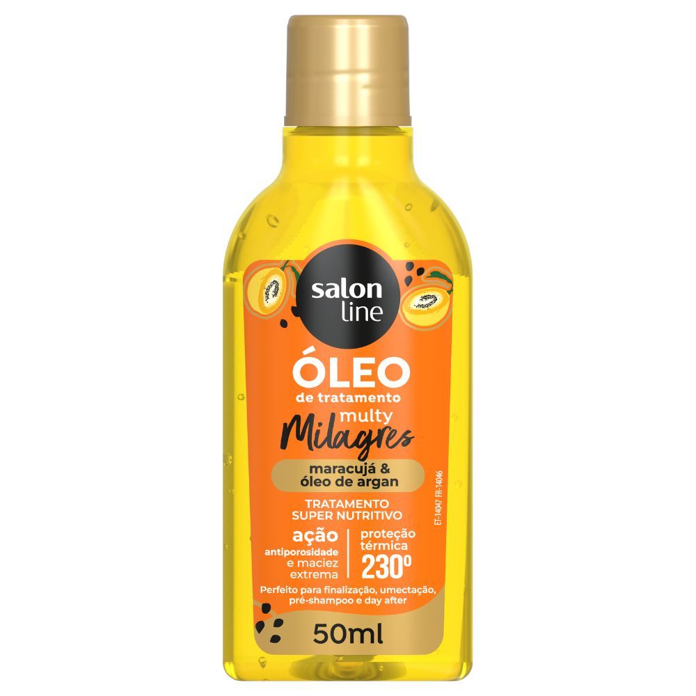 Óleo de Tratamento Multy Milagres Maracujá e Óleo de Argan Super Nutritivo 50ml