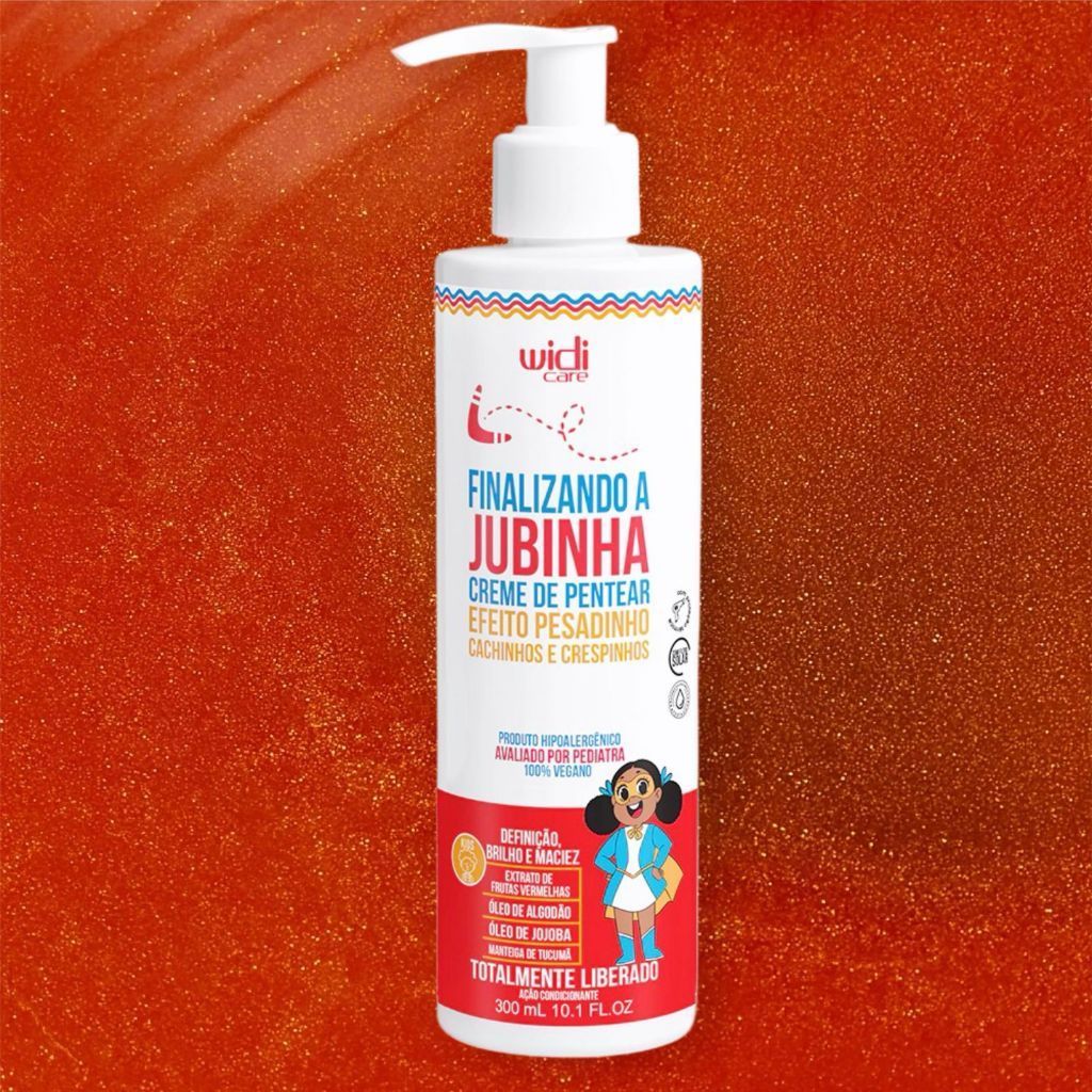 Creme de Pentear Infantil Widi Care Jubinha Efeito Pesadinho - 300ML