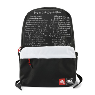 Mochila QIX Chorão Dias de Luta, Dias de Glória Resistente Alça Ajustavel Básica Preto Branco em Oferta na Shopee
