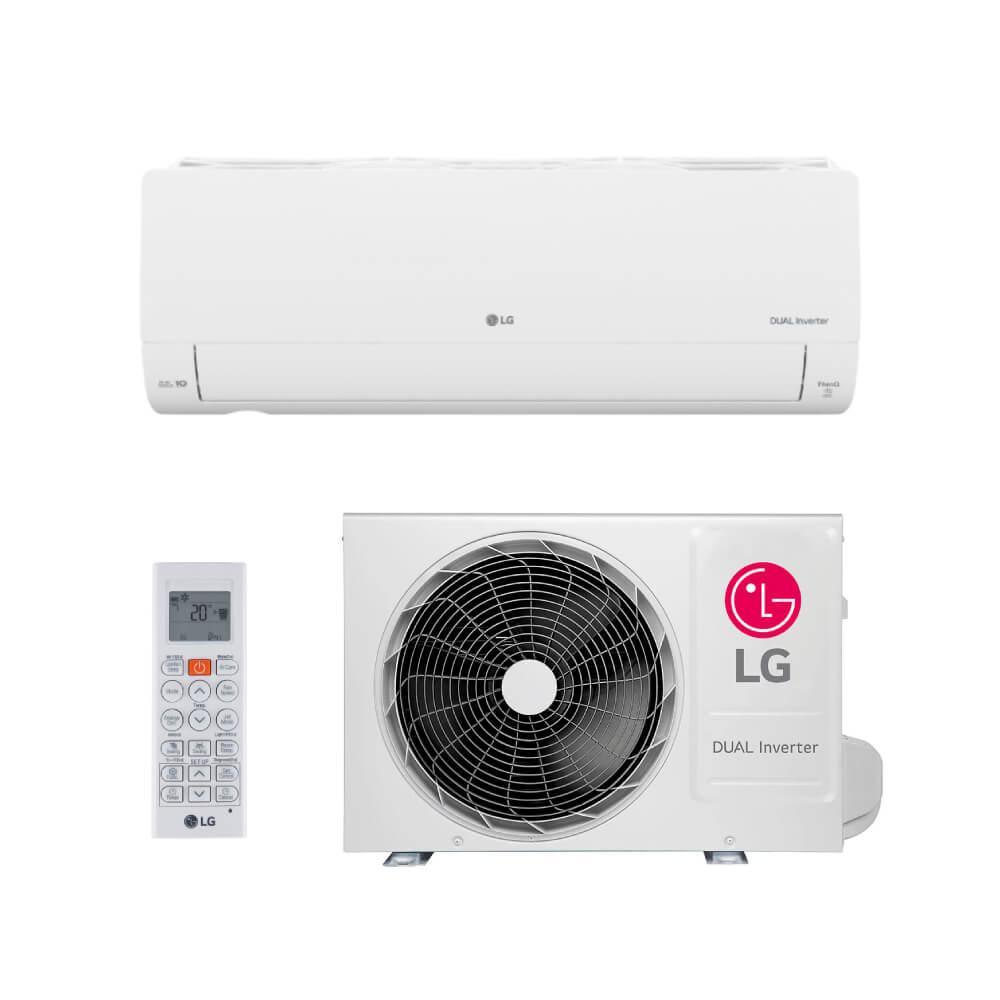 Ar Condicionado Split 9000 BTUs LG +IA Dual Inverter Voice Frio S3NQ09AA31C.EB2GAM1 - 220V em Oferta na Shopee