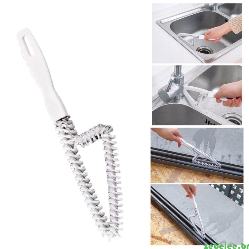 zebeiee Escova Limpeza Fendas Cerdas Duras Rejunte Para Casa Carro