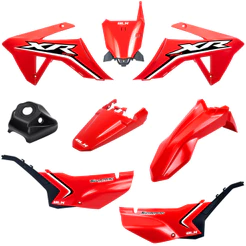 Kit Roupa Carenagem Lançamento Amx Tornado Xr 250 C/ Number