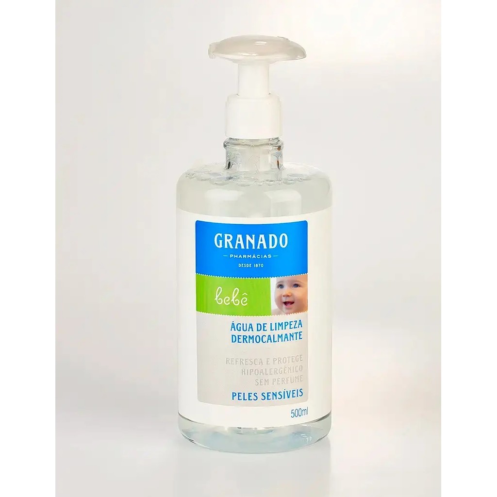 Água De Limpeza Dermocalmante Bebê Pele Sensíveis - Granado 500ml