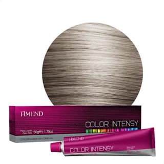 Tinta de Cabelo Amend Color Intensy 8.1 Louro Acinzentado 50g em Oferta na Shopee