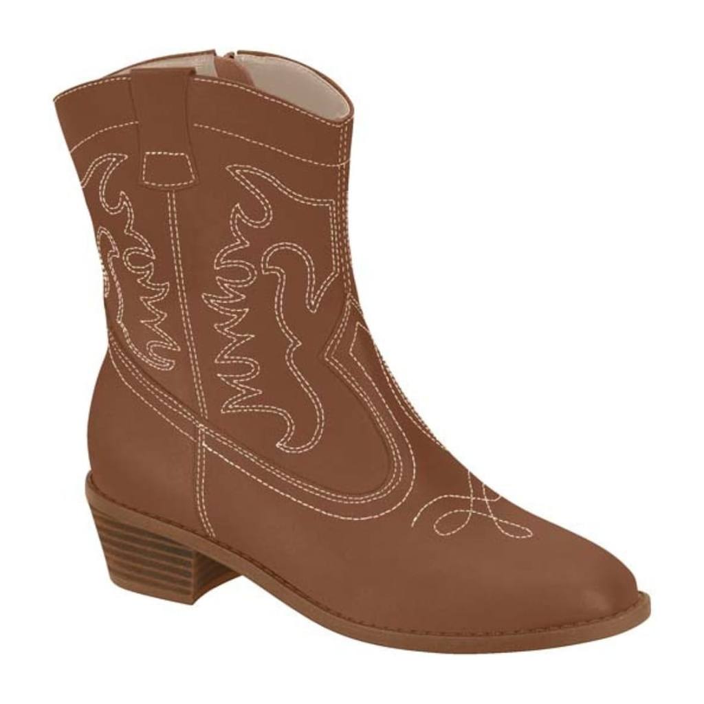 Bota Feminina Moleca Cano Curto Country Moleca 5353201