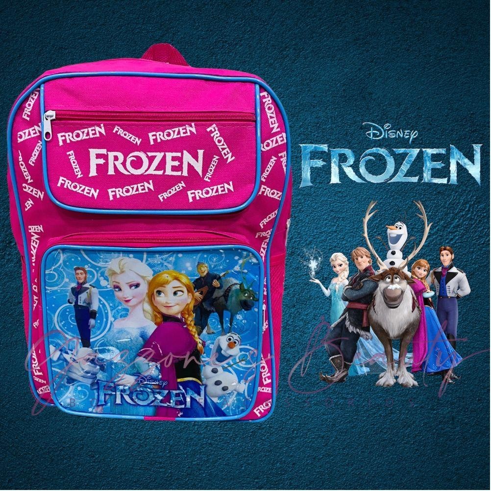 Mochila Infantil Escolar Desenho Animado Barbie Princesas Sofia Homem Aranha Patrulha Canina