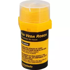 Fio Veda Rosca 20M PTFE Vonder Vedação Total Estojo Plástico