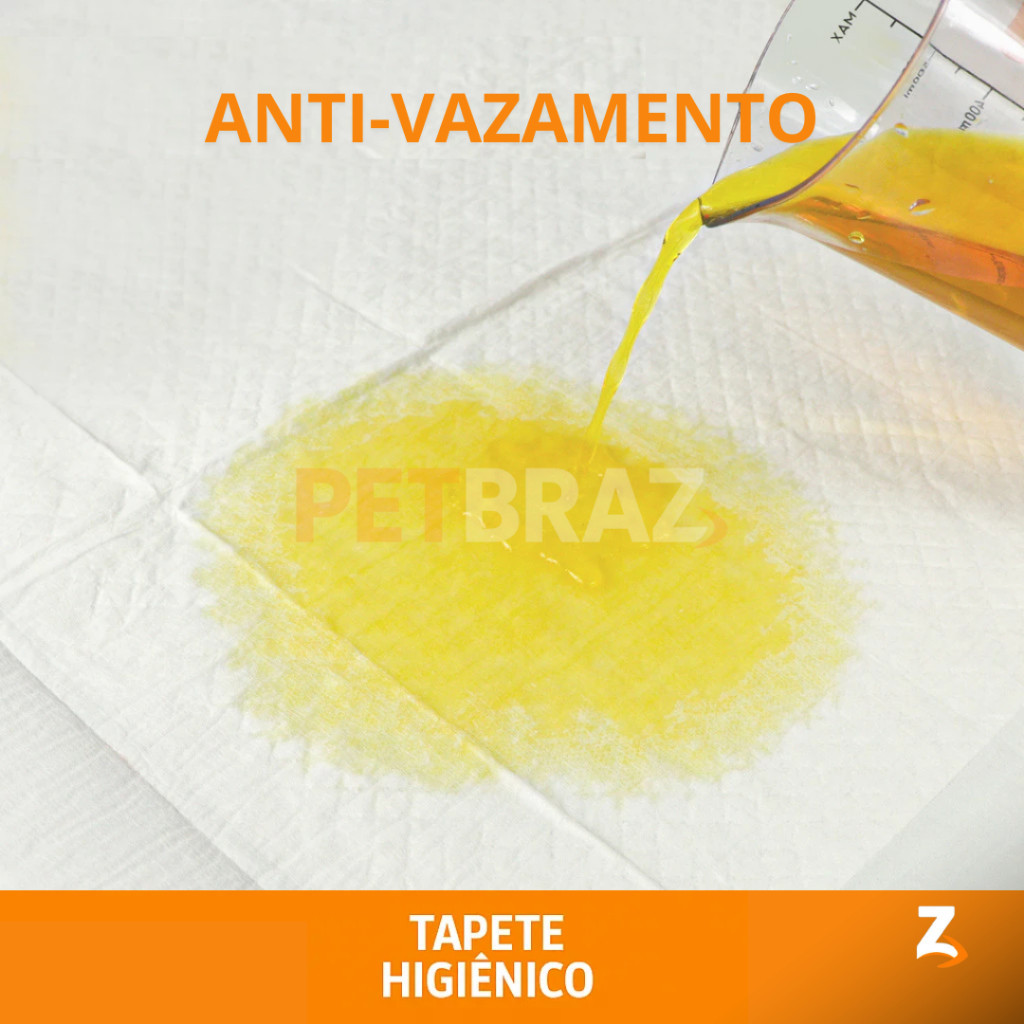 Tapete Higiênico Descartável para Cachorro Unidades 60x60 cm - Fralda Pet Xixi Cão Pequeno Médio