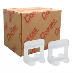 Espaçador E Nivelador P/piso 2,0 Mm Com 500 Pçs Smart Cortag Cor Água