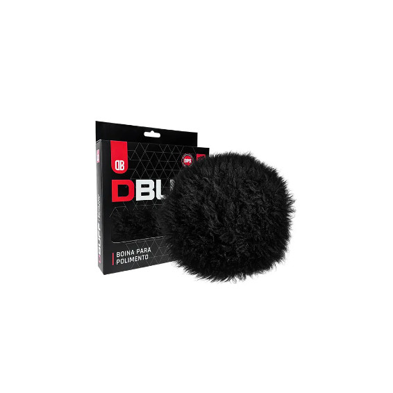BOINA DE LA NATURAL PRETA - 3 POL - CORTE PESADO