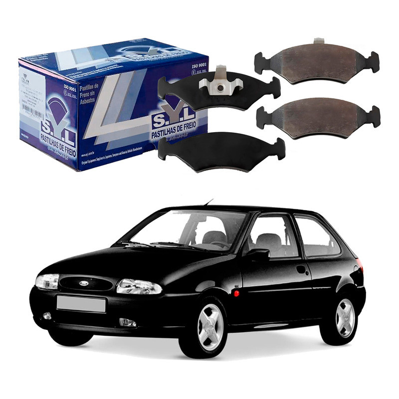 Pastilha Freio Dianteira, Fiesta 1.0 1.3 1996 A 1999 em Oferta na Shopee