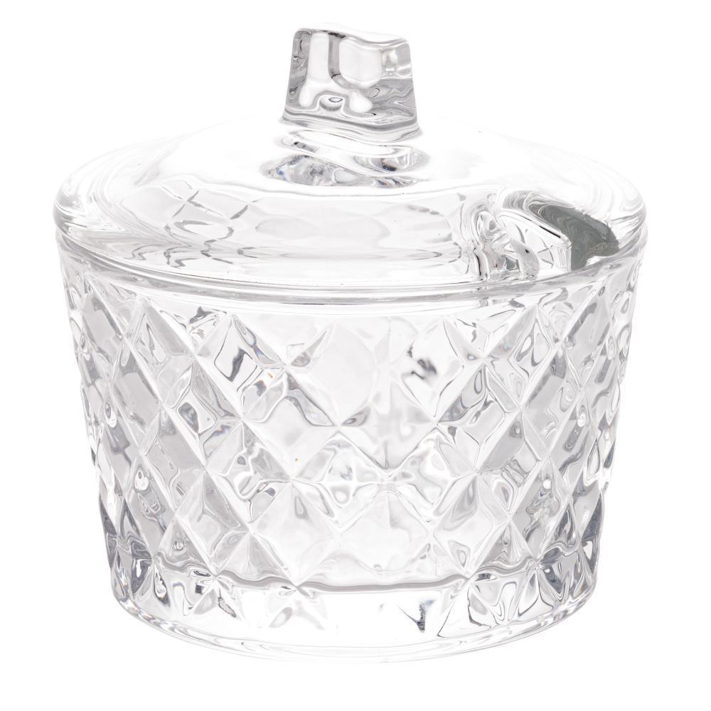 Açucareiro Lyor Diamante de Cristal 10cm x 10cm
