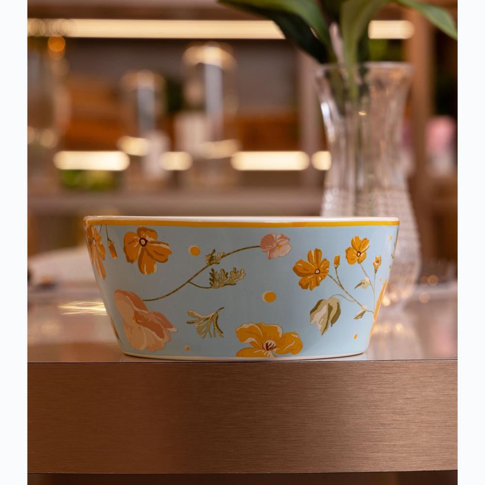 Bowl Wolff Doce Encanto 15cm Azul Claro Cerâmica