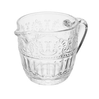 Mini Leiteira Mauve 230ml Cristal Wolff para Servir Leite Caldas Molhos Café Mesa Posta Elegante Compacta Sofisticada