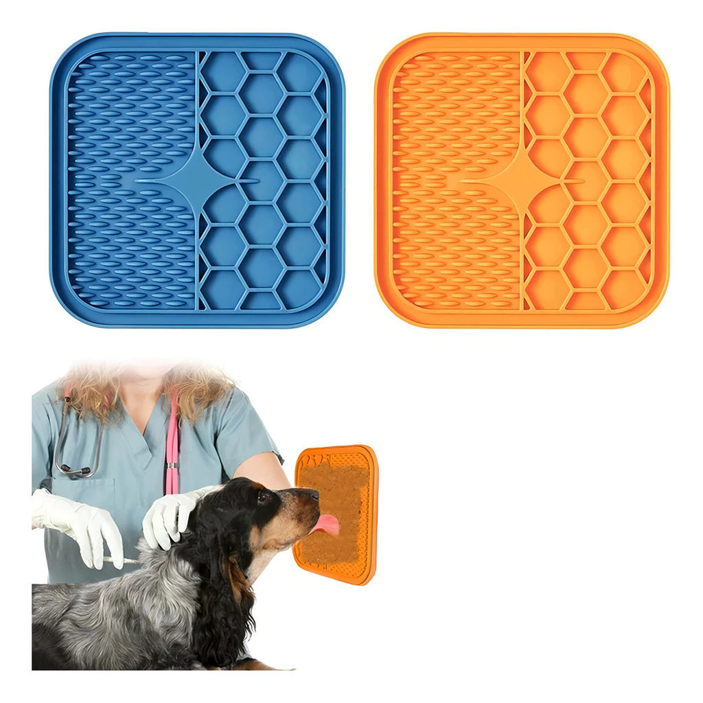 Tapete Comedouro Lento de Lamber – Para Cães e Gatos, Reduz Stress mais vendido