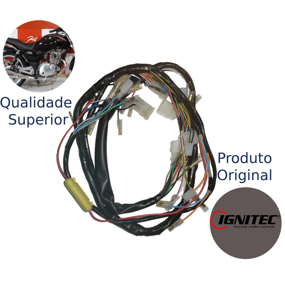 Chicote Principal (fiação) Suzuki YES 125 2006, 2007 em Oferta na Shopee