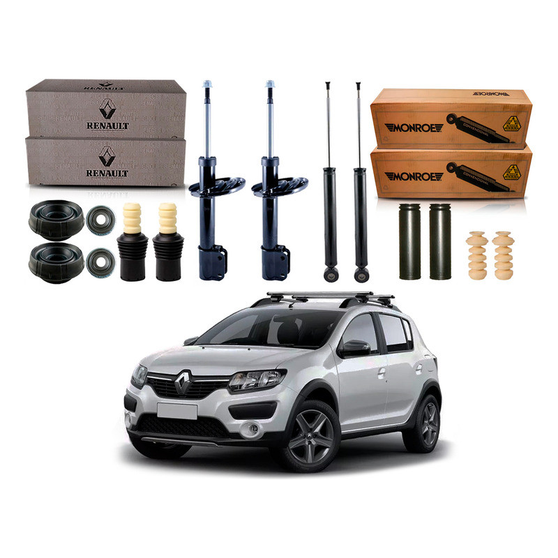 Amortecedor Dianteiro Tras Sandero Stepway 1.6 2015 A 2019