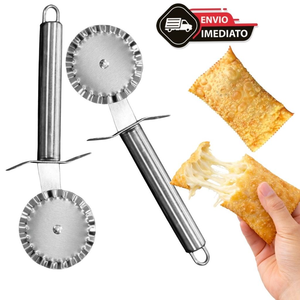 Cortador Fechador de Pastel em Inox | Utensílio de Cozinha para Selar, Cortar e Decorar Massas em Oferta na Shopee