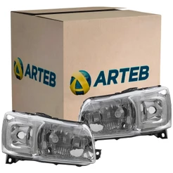 Par Farol Fiat Uno Mille Fiorino 2005-2012 H4 Original Arteb