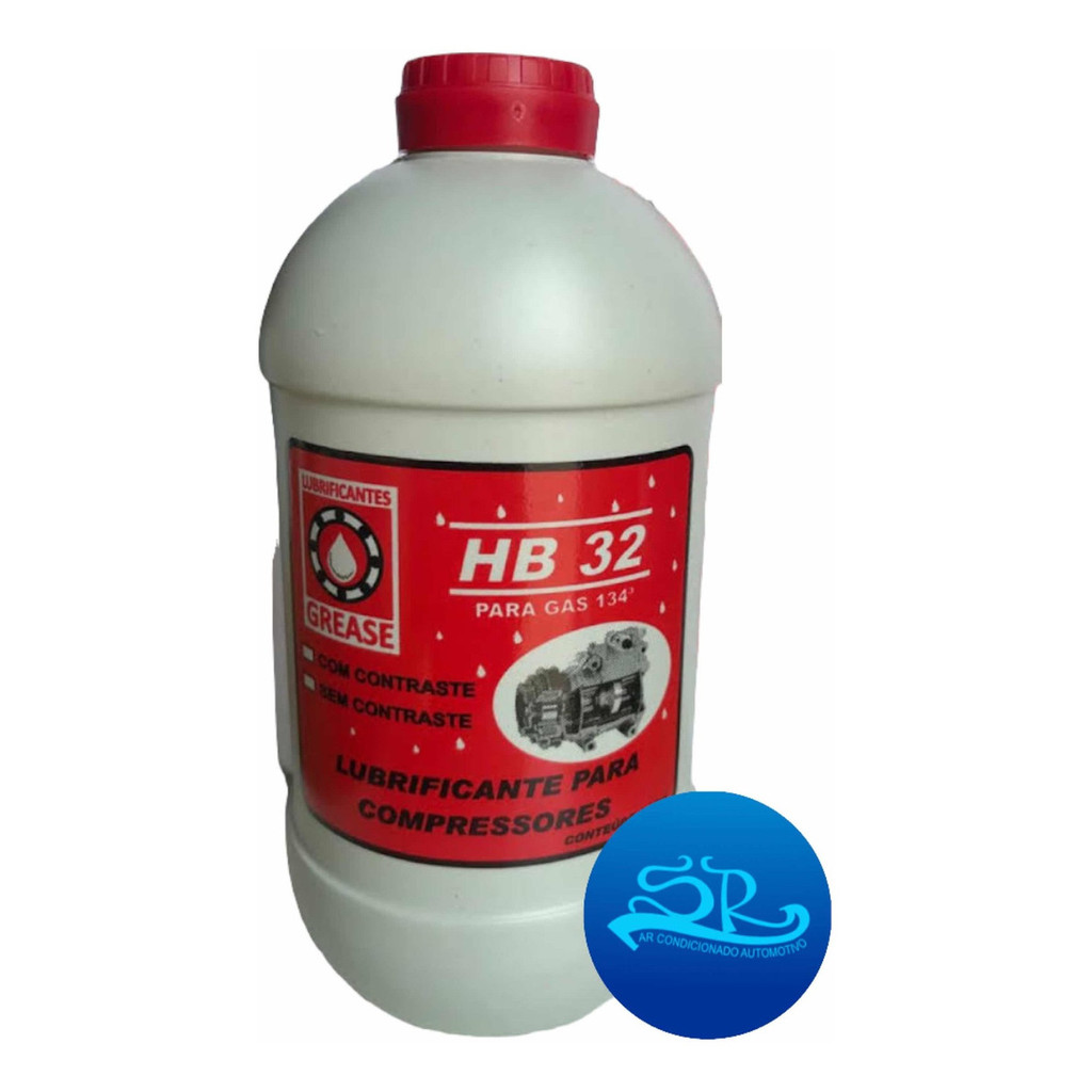 Óleo Hb32 Para Compressor Ar Condicionado Automotivo 1 Litr