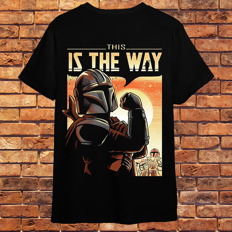 Camisa Mandalorian Grogu Star Wars Baby Yoda Jedi Luke Skywalker Darth Vader Leia Han Solo Obi Wan