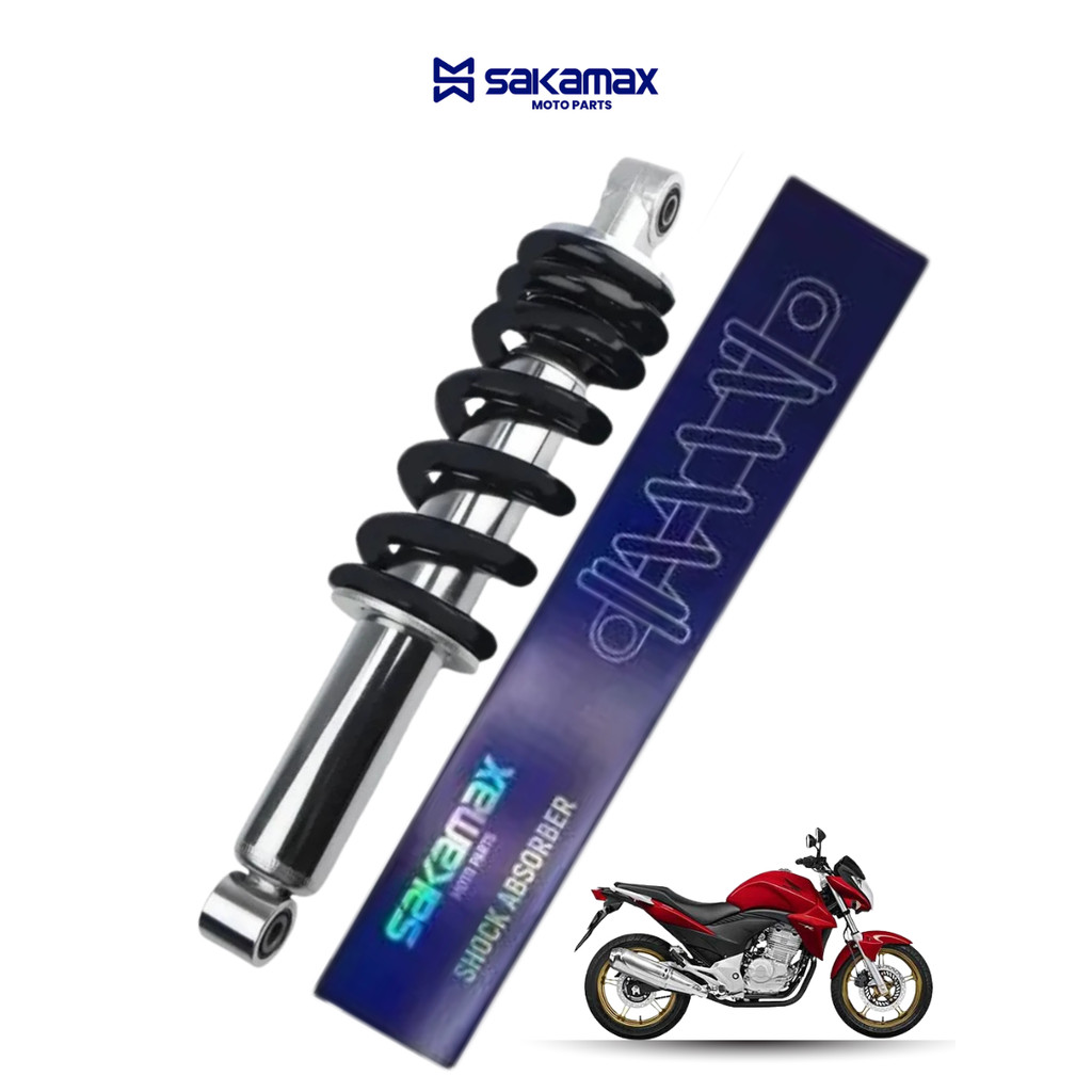 AMORTECEDOR PRO-LINK CB 300 R 09 10 11 12 13 14 15 DAFRA NEXT 250 ALTA QUALIDADE REFORÇADO- SAKAMAX