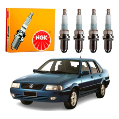 Jogo Velas Ngk Santana 1.8 2.0 Álcool 1997 A 2006