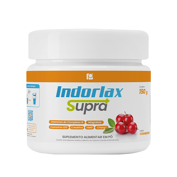 Indorlax Supra 150g – Creatina + HMB para Preservação da Massa Magra, Força e Recuperação