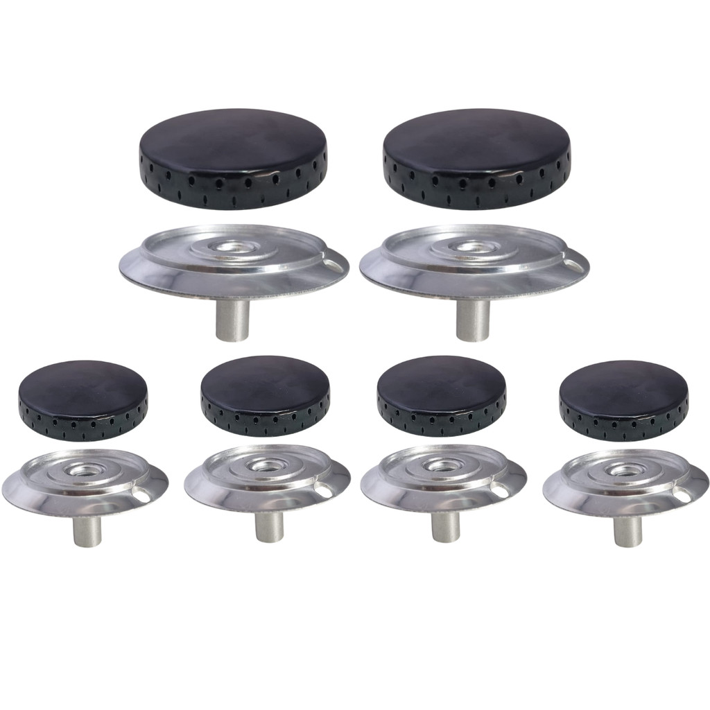 Kit 6 Bocas Fogão Continental Perfetto Dorato 2 Gd + 4 Pq